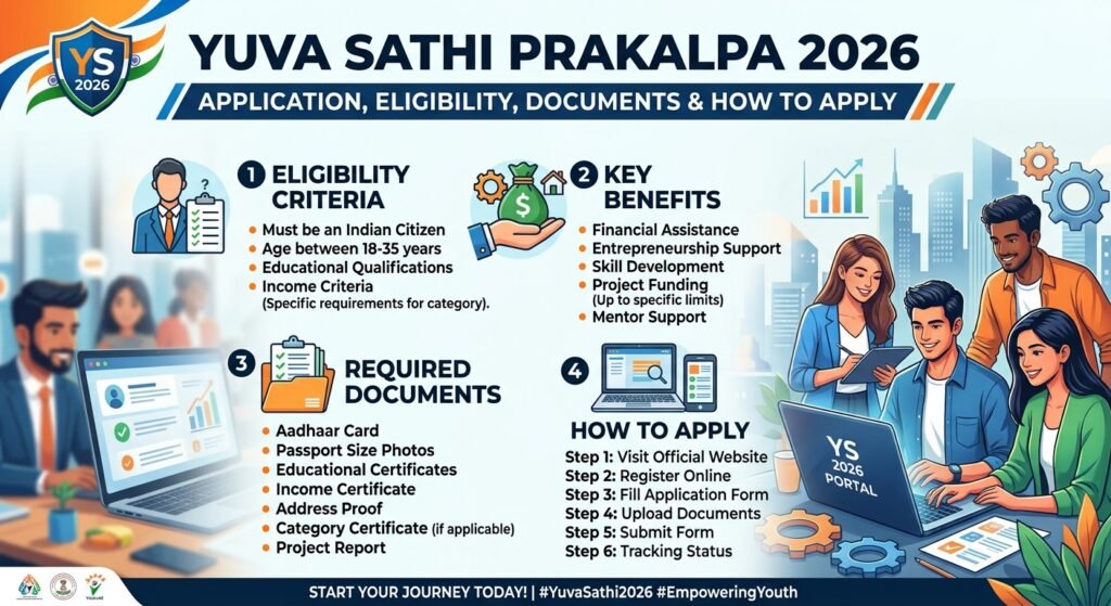 Yuva Sathi Prakalpa 2026: Application, Eligibility, Documents & How to Apply